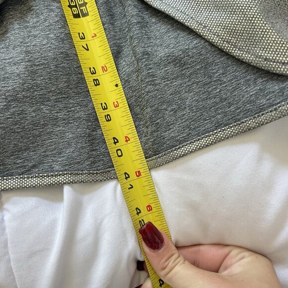 Nordstrom Superfoxx Silver Shine Slide Knot Slit Dress Womens Small Sleeveless - Picture 9 of 9